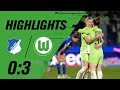 Jule Brand per Kopf | Highlights | TSG 1899 Hoffenheim - VfL Wolfsburg 0:3