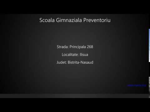 Scoala Gimnaziala Preventoriu Ilisua