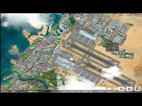 Airport Madness World Edition - Moving 100 Planes in Dubai