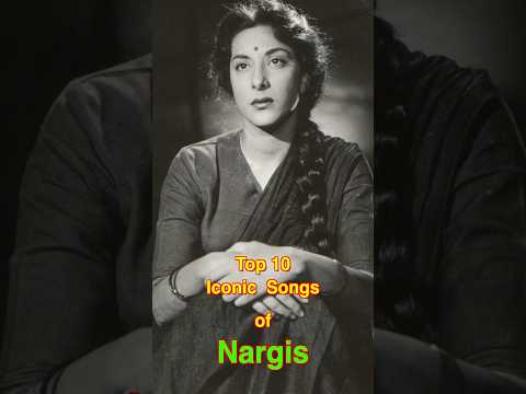 Top 10 Iconic Songs of Nargis | #top10 #nargis #shorts