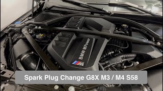 Spark Plug Change BMW G8X M3/M4 S58