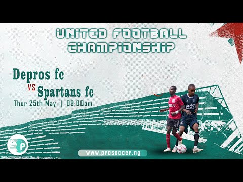 DEPROS FC VS SPARTANS FC - UNITED FOOTBALL CHAMPIONSHIP