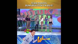 WOWOWIN: TEAM PANSOL, BUMUBULUSOK SA BILIS!