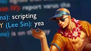 When The Lee Sin So Clean Your Team Thinks You&#39;re Scripting