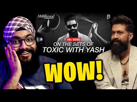The BEST Yash Interview! on the set of TOXIC