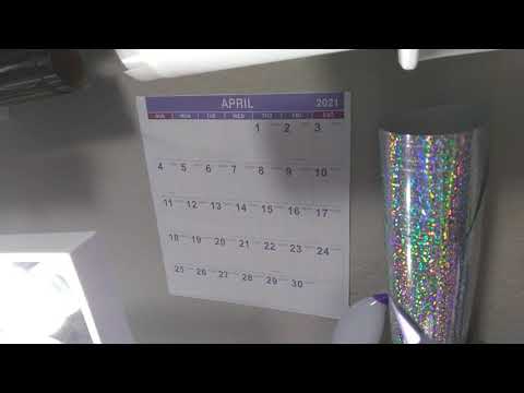 April 2021 From the Calendar