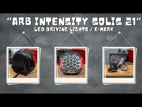 ARB Intensity Solis 21 Led auxiliary spotlight with E-Mark