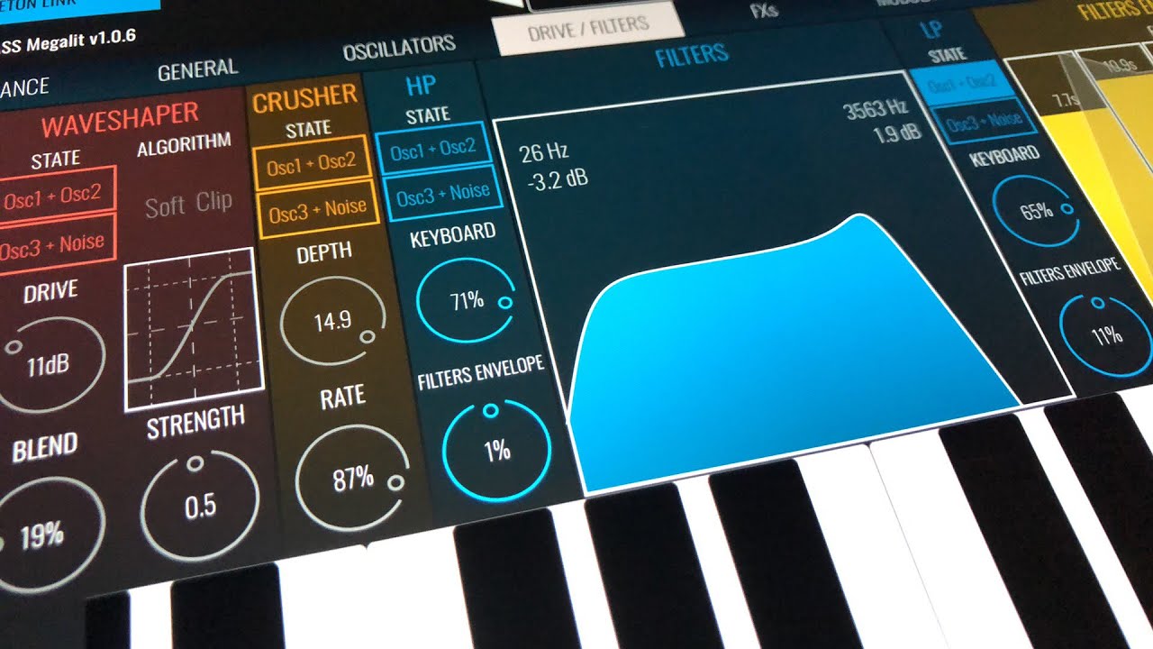 BLEASS Megalit Wavetable Synth - Let’s Take a Deep Dive - Tutorial for the iPad Version