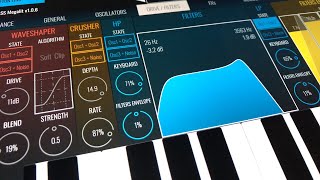 Video thumbnail for BLEASS Megalit Wavetable Synth - Let’s Take a Deep Dive - Tutorial for the iPad Version by The Sound Test Room