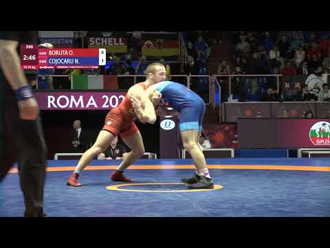 Qual. FS - 70 kg: O. BORUTA (UKR) v. N. COJOCARU (GBR)