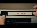 The End… 📼 | Video Cassette Intro