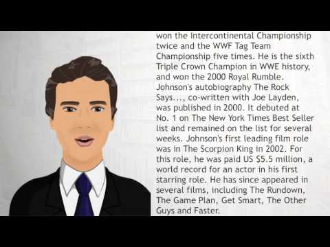 Dwayne Johnson - Wiki Videos