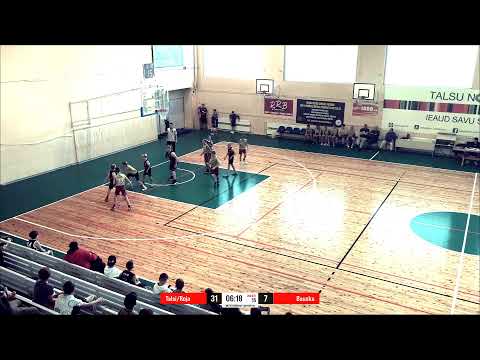LJBL. 12:00 U12 Talsu NSS/Roja 2 - Bauskas BJSS 2. 13:00 U13 Talsu NSS/Roja - Bauskas BJSS