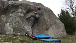 Video thumbnail of Inversió, 6b. Cavallers