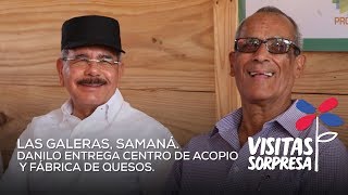 Las Galeras, Samaná. Danilo entrega centro de acopio y fabrica de quesos