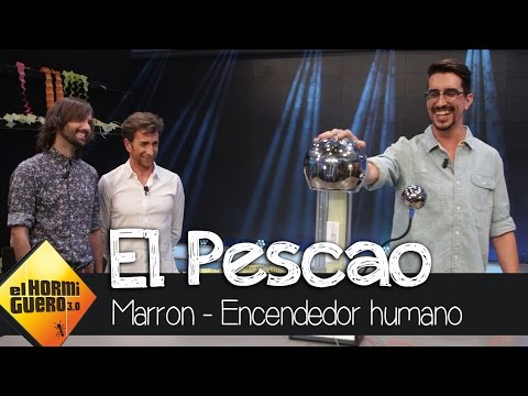 Marron, el encendedor humano en El Hormiguero 3.0