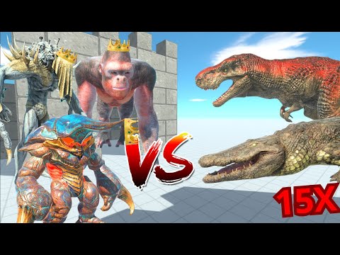 KING GORO, SCOURGE, RANTHORN, INFERNALS, PRIMATES & ALIENS VS 15X BOSSES - ARBS