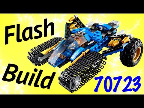 Vidéo LEGO Ninjago 70723 : Le tout-terrain de combat 2 en 1