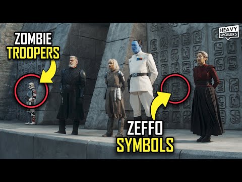 AHSOKA EPISODE 6 Breakdown & Hidden Details | Zeffo Tomb Symbols, Baylan, Thrawn's Troopers & more