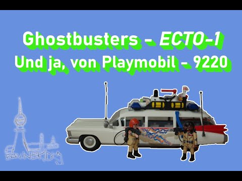 Auch andere Firmen haben schöne ECTO 1´s  Playmobil Ghostbusters 9220 Aufbau + Review
