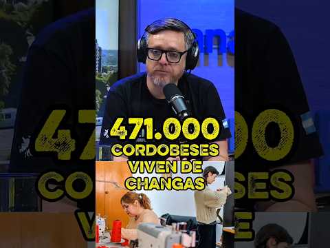 UNA DE CADA 4 PERSONAS EN CÓRDOBA VIVE DE CHANGAS O TRABAJO AUTOGESTIONADO📌