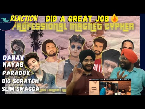 @professional magnet PM CYPHER 2 REACTION | Catching Bars In This Song | TLU | THE LIFE UNSCRIPTED