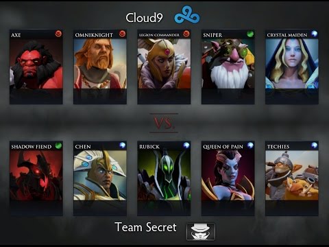 First Techies win in pro scene — Team Secret vs Cloud9