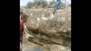 Video thumbnail of Problem 13 (Universitat), 6c. El Cogul