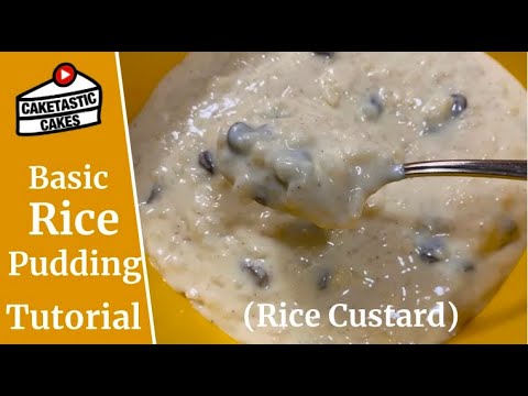 Delicious, Basic Rice Pudding Recipe that is 100% Worth Trying! Uses Eggs