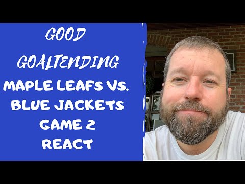 Maple Leafs vs Blue Jackets Game 2 React