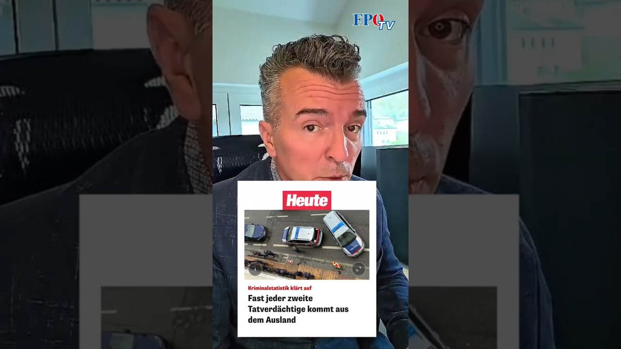 Kriminalität eskaliert: Fast jeder zweite Tatverdächtige kommt aus dem Ausland!