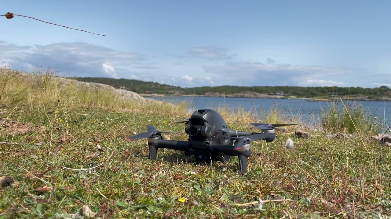 Test DJIFPV filma SUP