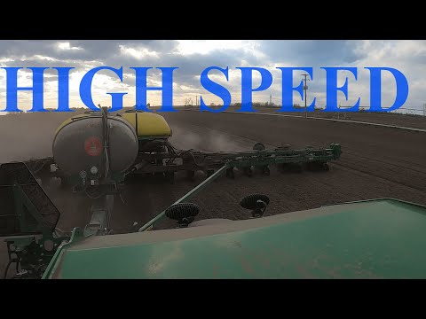 Planting corn at high speeds