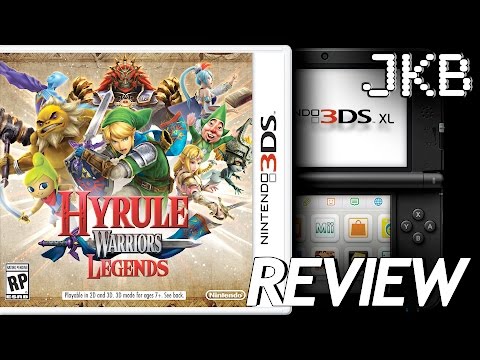 Hyrule Warriors Legends Review | 3DS 2016 | JKB