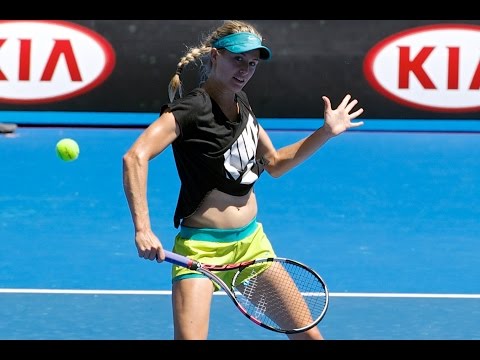 Practice makes them perfect - Australian Open 2015