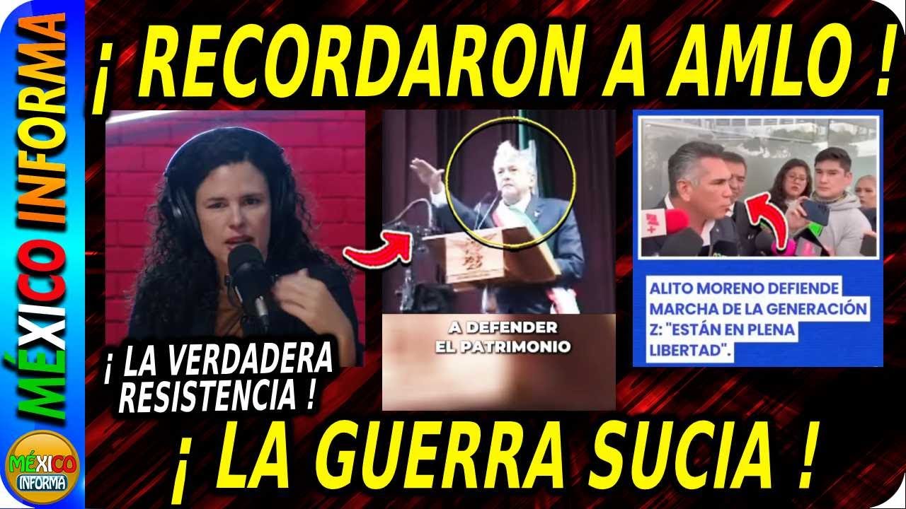 ASÍ RECORDARON A AMLO. ESTA ERA LA VERDADERA RESISTENCIA. NO PARA LA GUERR4 SUCIA.