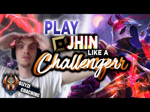 How To Play Jhin PERFECTLY in S12 - Challenger LoL Coaching