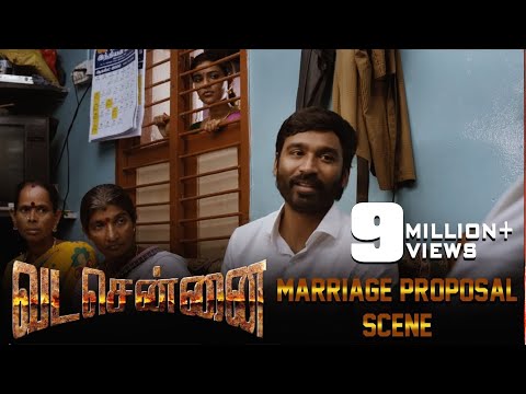 VADACHENNAI - Marriage Proposal Scene | Dhanush | Ameer | Andrea Jeremiah | Vetri Maaran