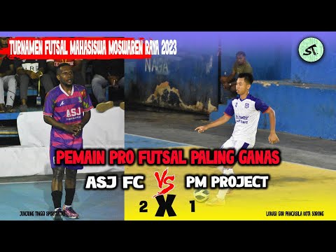Super Big Match ASJ FC vs PM. Project ( 2-1 ) Pemain Pro Futsal Indonesia Main Di Kota Sorong.