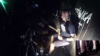LOST SOUL@One Step Too Far live at Chorzów-Poland (Drum Cam)