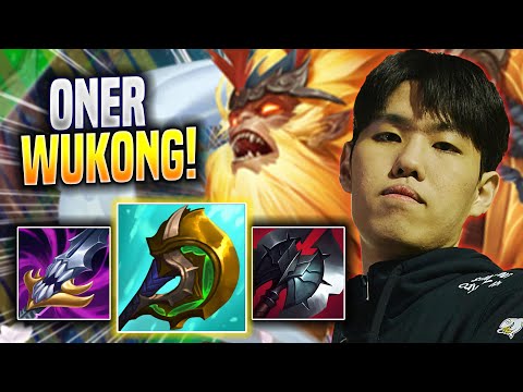 ONER LITERALLY GOD MODE WITH WUKONG! - T1 Oner Plays Wukong JUNGLE vs Maokai! | Season 2023