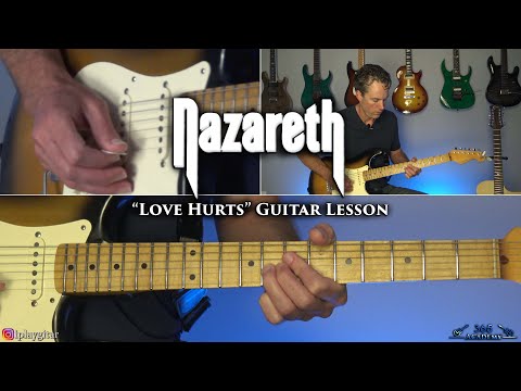 Nazareth - Love Hurts Guitar Lesson