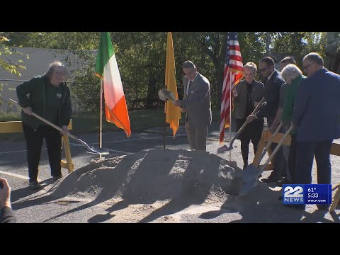 John Boyle O’Reilly Club in Springfield begins building outdoor pavilion