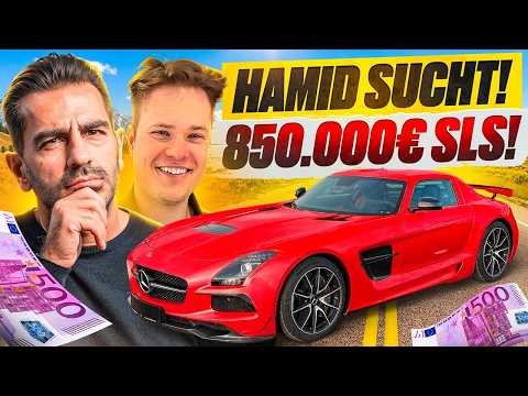 Hamid sucht: Mercedes SLS BLACK SERIES ⚫️ für 850.000 € – Rekordmoment⁉️ |Hamid Mossadegh #mercedes
