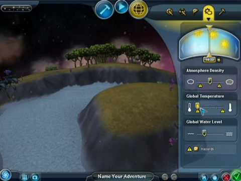 Spore Galactic Adventures Tutorial - Terraforming