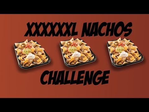 Man eats 3 Taco Bell XXL Nachos in 6 minutes! XXXXXXL Eating Challenge