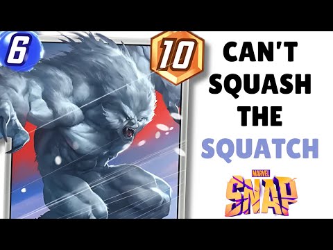 Big Feet = Big Cubes (Sasquatch Testing Stream) | Marvel Snap