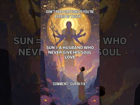 ☀️ SUN = A HUSBAND WHO NEVER GIVE HIS SOUL LOVE