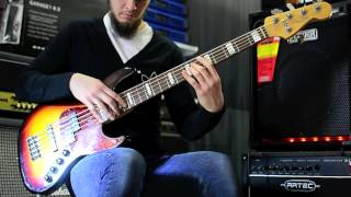 Video thumbnail for Demo Fender Custom Shop Jazz Bass signature Reggie Hamilton by 🇺🇦Artem Taranin