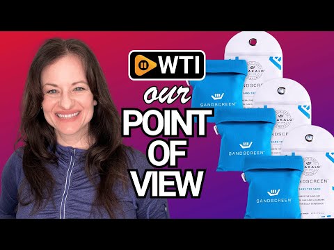 SANDSCREEN Sand Removal Bag | Talc-Free and Reef Friendly | Fresh - WTI product video review